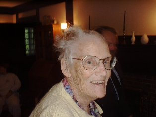 [Florence Kraft in her 90th year  ]
